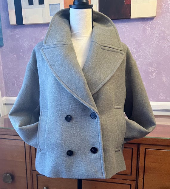 Sofisticated Zara Double Breasted Blazer with Wid… - image 2