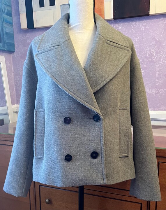 Sofisticated Zara Double Breasted Blazer with Wid… - image 5