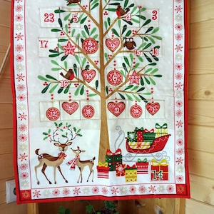 Advent Calendar 2026, Advent calender, Christmas gift, Christmas countdown calendar, Hanging advent calendar, Fill your own advent calendar,