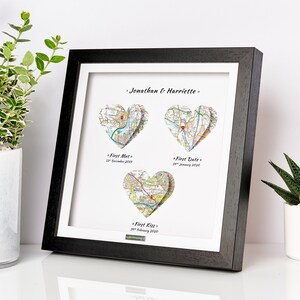 Valentines Map Gifts. Valentines Gifts for Her. Valentines Gifts for Him.  MET MARRIED LIVE Map Print Valentines Day. for Wife. for Husband. 