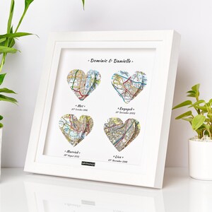 Cadeau de cartes. Nous nous sommes fiancés, nous nous sommes mariés. Carte cadeau de mariage. Anniversaire de papier. Premier anniversaire. 1 an d'anniversaire. Cadeau d'anniversaire mari femme.