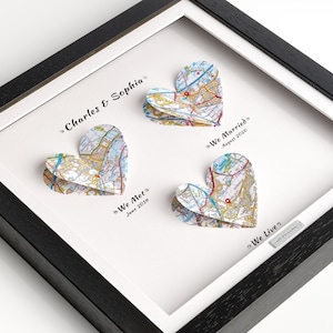 Jahrestag Geschenk Ein Jahr Jahrestag Geschenk Jahrestag Wir haben uns getroffen Wir heirateten wir leben, wir verlobten uns wir heirateten wir leben Karte Druck
