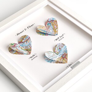 Personalised Map Picture Frame, Personalised Map Print, Framed Map ...