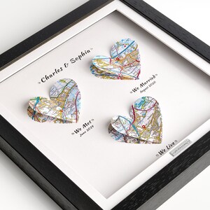 Cadeau carte de la Saint-Valentin. Cadeau de Saint-Valentin pour femme. Cadeau de Saint-Valentin pour mari. Nous nous sommes rencontrés, nous nous sommes mariés, nous vivons. Imprimer la carte. Cadeau pour la Saint-Valentin.