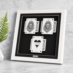 Art pour couple gay/partenaire gay, cartes à jouer personnalisées, cadeau parfait pour couple, cadeau couple gay pour amis gays, cadeaux couple LGBTQ+