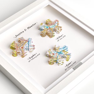 Geburtsdatum / Geburtstage, Landkarte, Geburtsdatum / Geburtsort, Landkarte, Landkarte, Geburstagsgeschenk, Kindergeburtstag, Kindergeburtstag, Kindergeburtstag