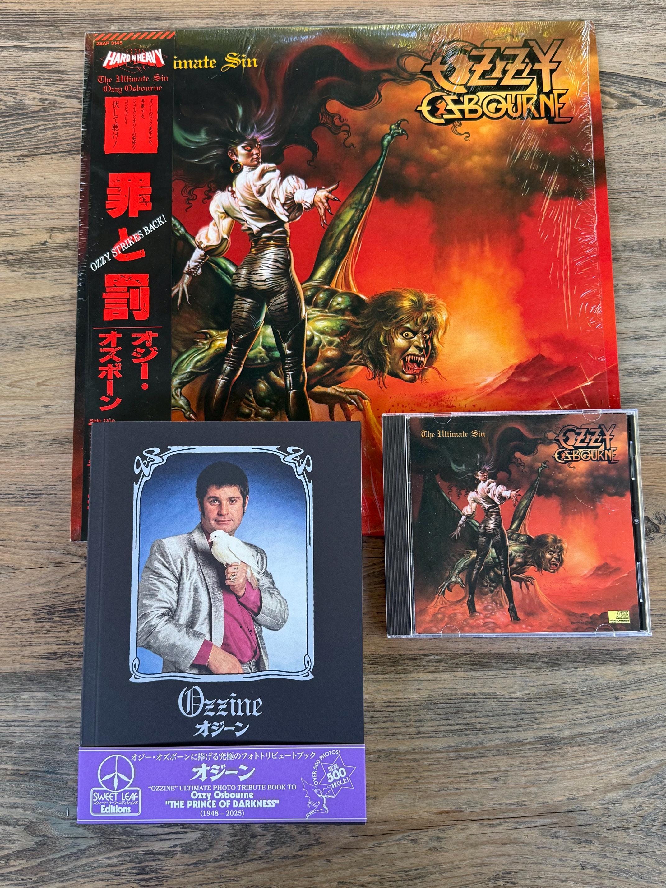 Ozzy Osbourne Ultimate Sin - Etsy