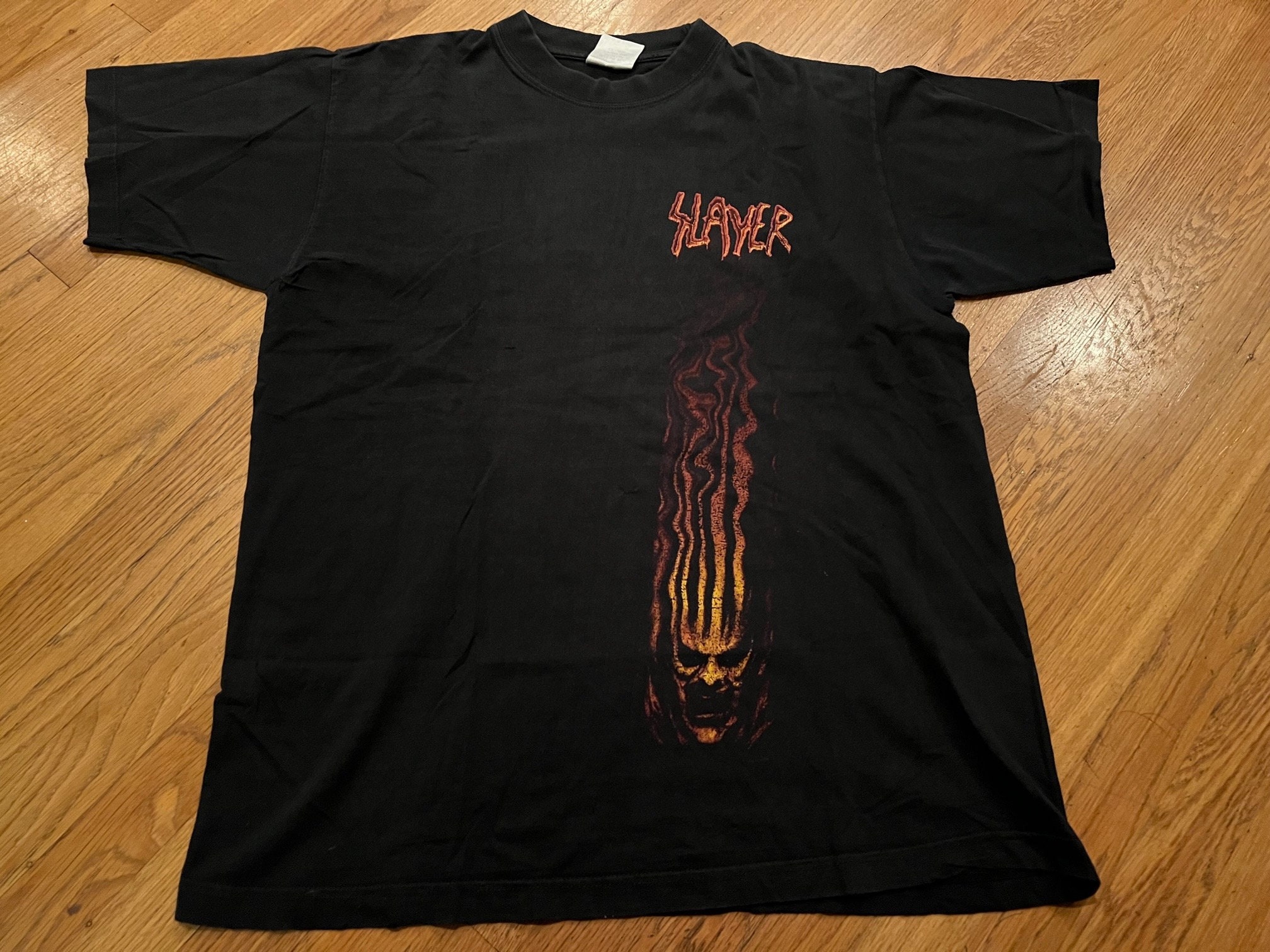 Slayer - Diabolus in Musica Vintage Tour Shirt - Etsy