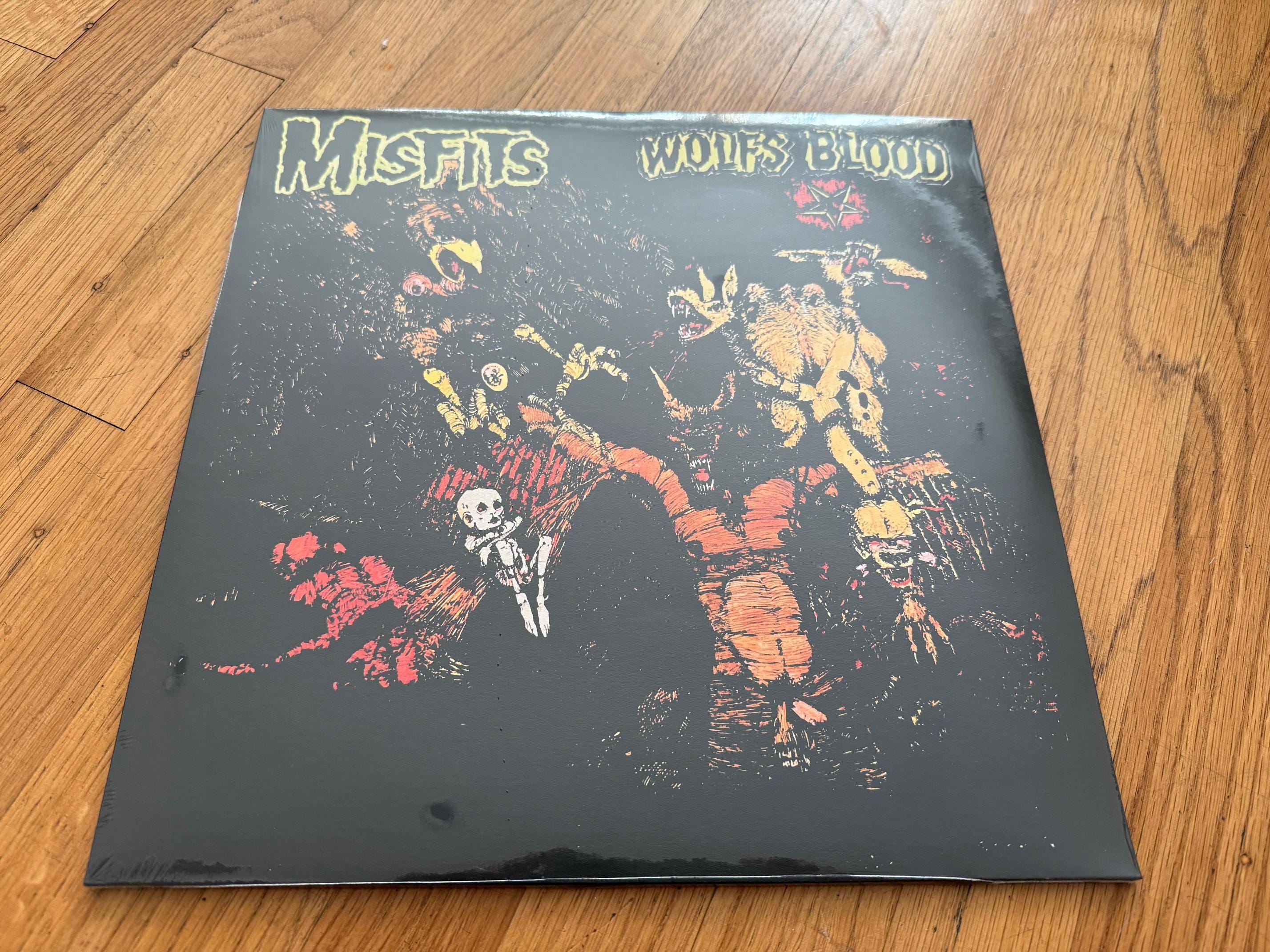 The Misfits Rare Earth A.D. Wolfs Blood LP - Etsy