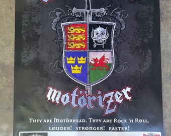 MOTORHEAD 1980 Live Ace of Spades Tour 11x17