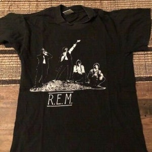 R.E.M. - 1985 Tour Shirt - Rare!!! - R.E.M. Vintage Shirt