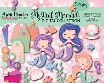 Mystical Mermaids Digital Collection