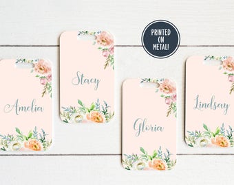 Personalized Luggage Tag, Set of 4 Bridesmaids Gift