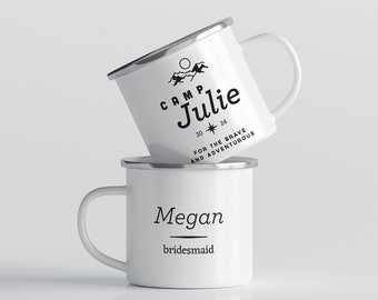 Camp EVJF, Tasses d'enterrement de vie de jeune fille, Cadeau de mariage, Cadeau de demoiselle d'honneur junior, Proposition de demoiselle d'honneur, Serez-vous ma demoiselle d'honneur