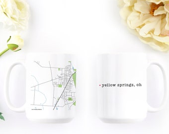 Yellow Springs, Ohio Coffee Cup and Ohioan Farewell Gift