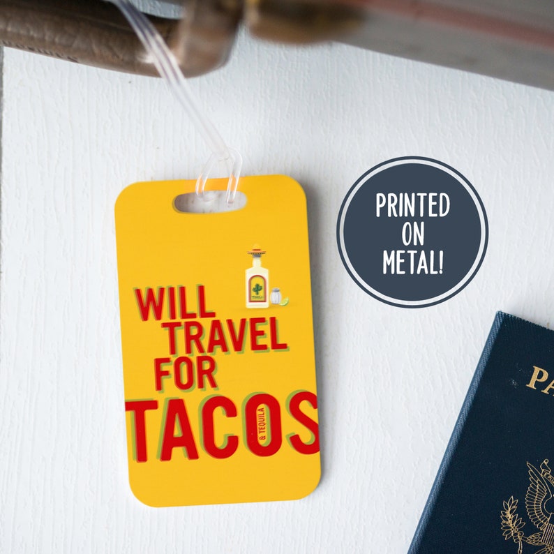 Taco Luggage Tag and Cinco de Mayo Taco Tuesday image 5