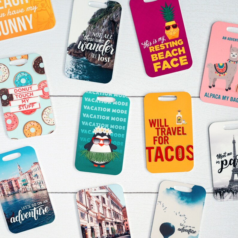 Taco Luggage Tag and Cinco de Mayo Taco Tuesday image 6