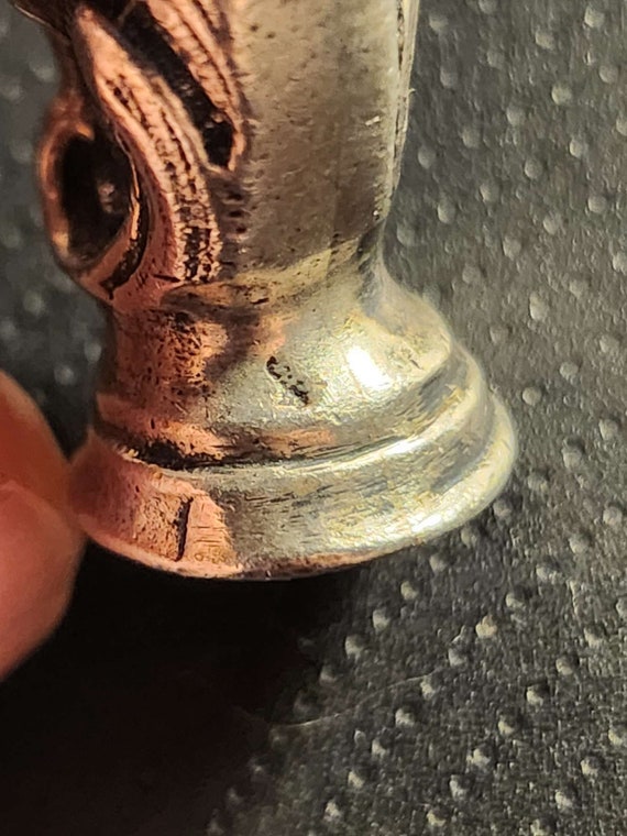 Antique Dutch Embossed 2 Solid Silver Vinaigrette… - image 7