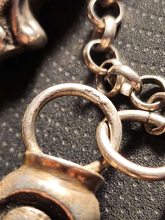 Antique Dutch Embossed 2 Solid Silver Vinaigrette… - image 8