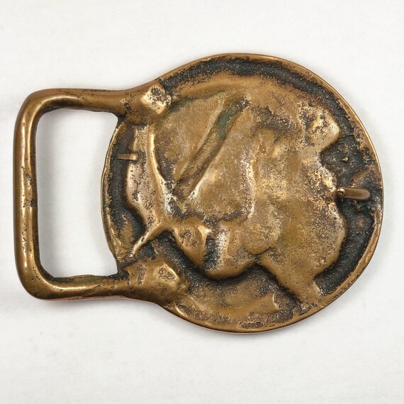 Vtg Banshee Brass Tech Ether Guild Warrior Jesse … - image 4