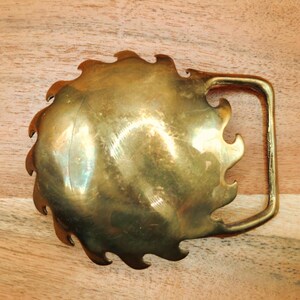 Brass Sun Belt Buckle - Etsy display picture 1