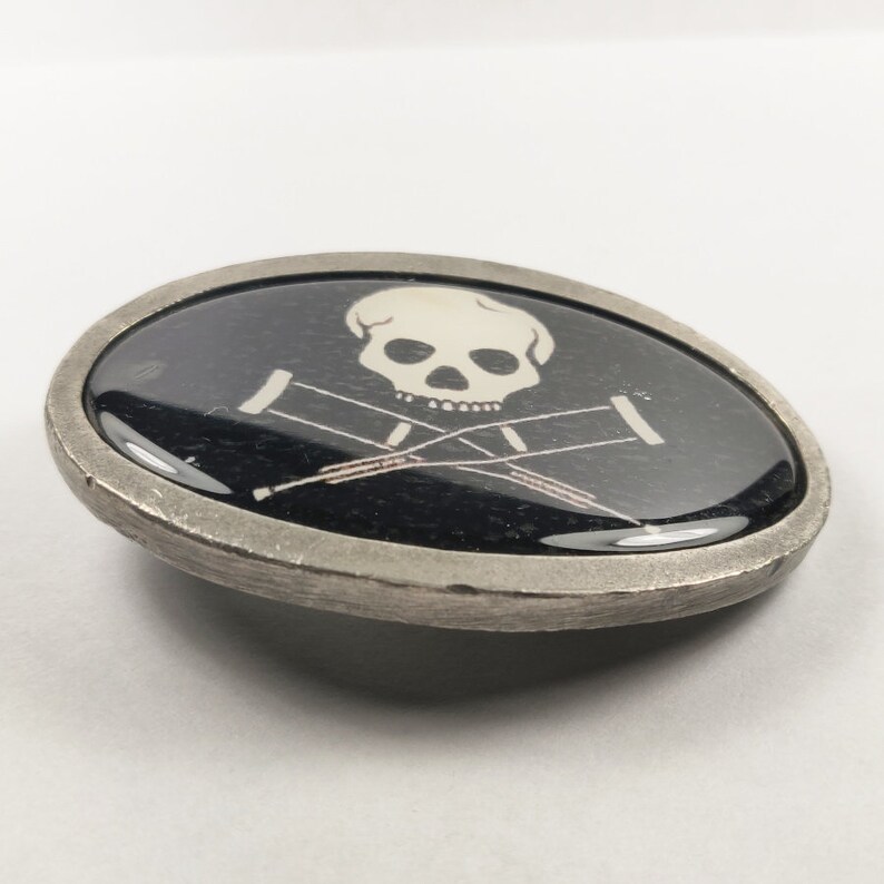 Vtg Crossbones Bone Crutches Skull MTV Jackass Motorcycle Etsy