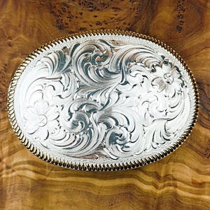 ビンテージ　MONTANA SILVERSMITHS シルバー製 バックル モンタナシルバースミス ベルト バックル バッファロースカル