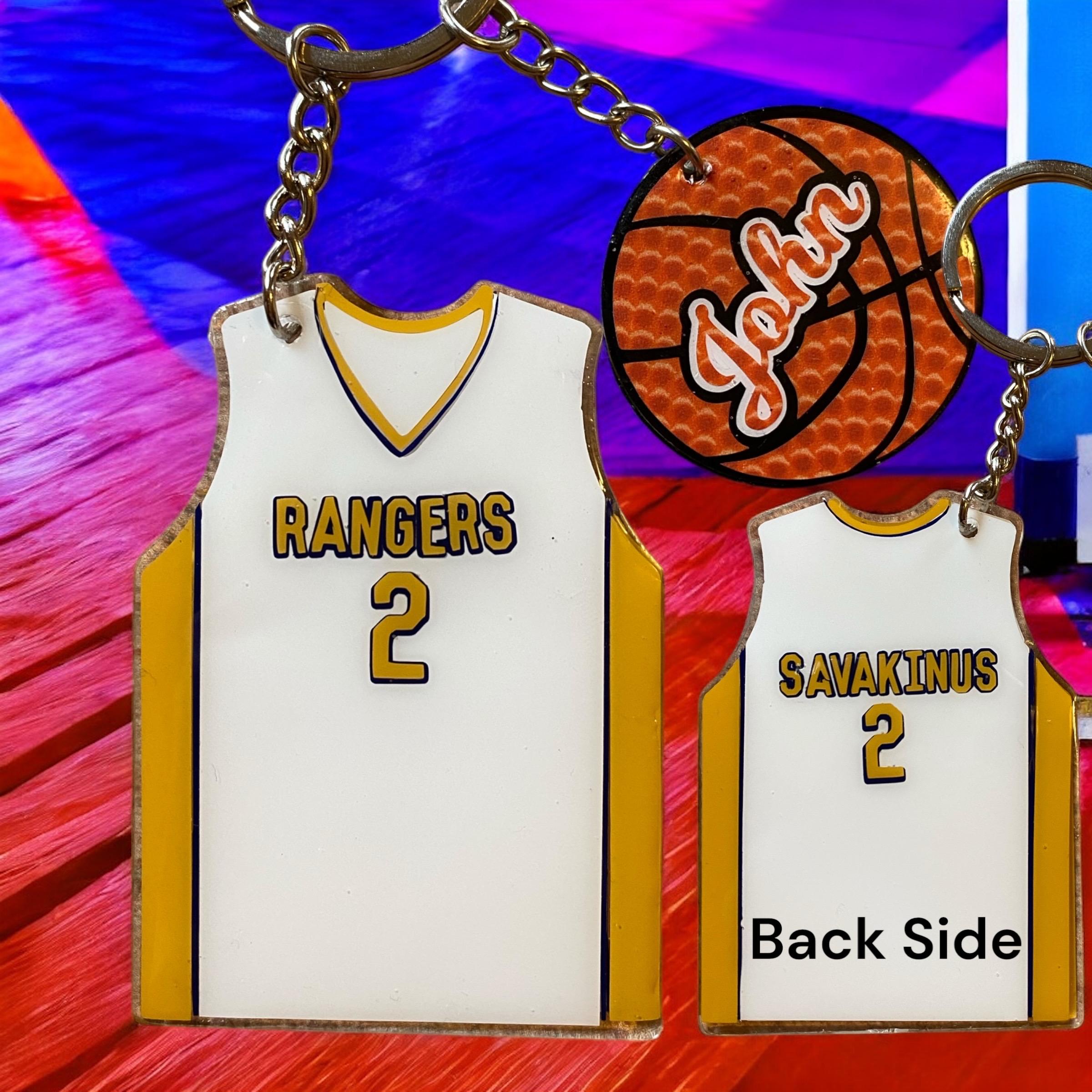 Basketball Jersey and Basketball Keychain - Thumbnail 2