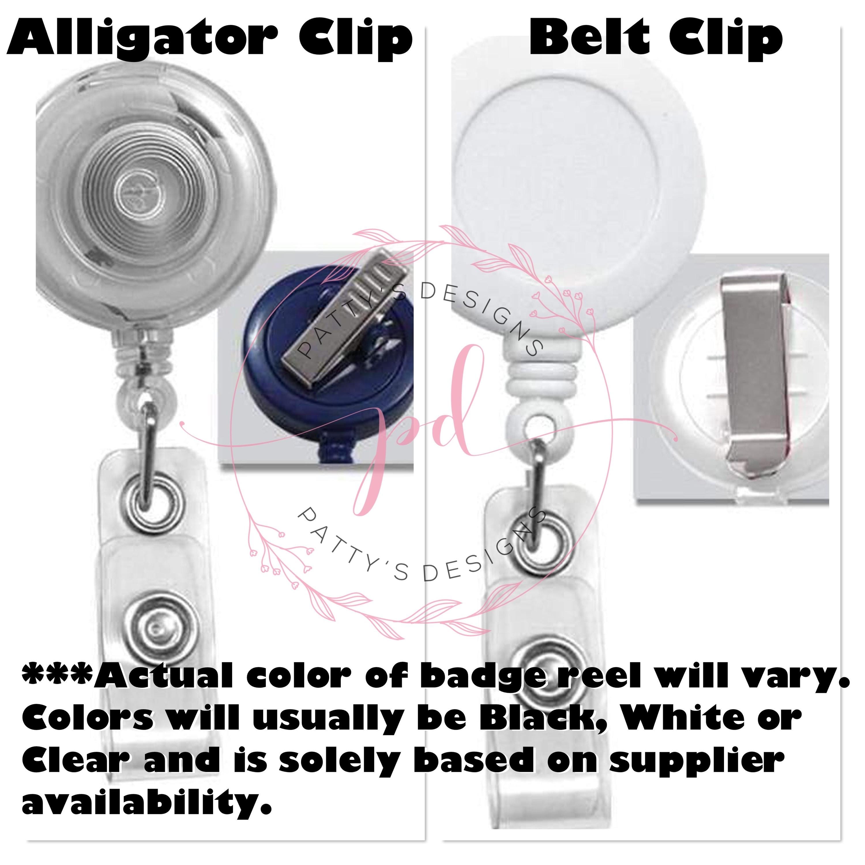 Red Heart Bow Badge Reel - Thumbnail 2