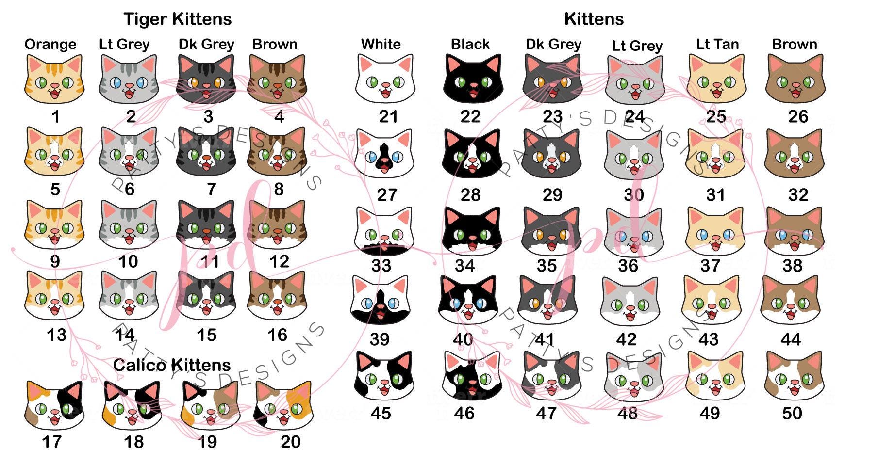Kitty Face Magnet - Thumbnail 2