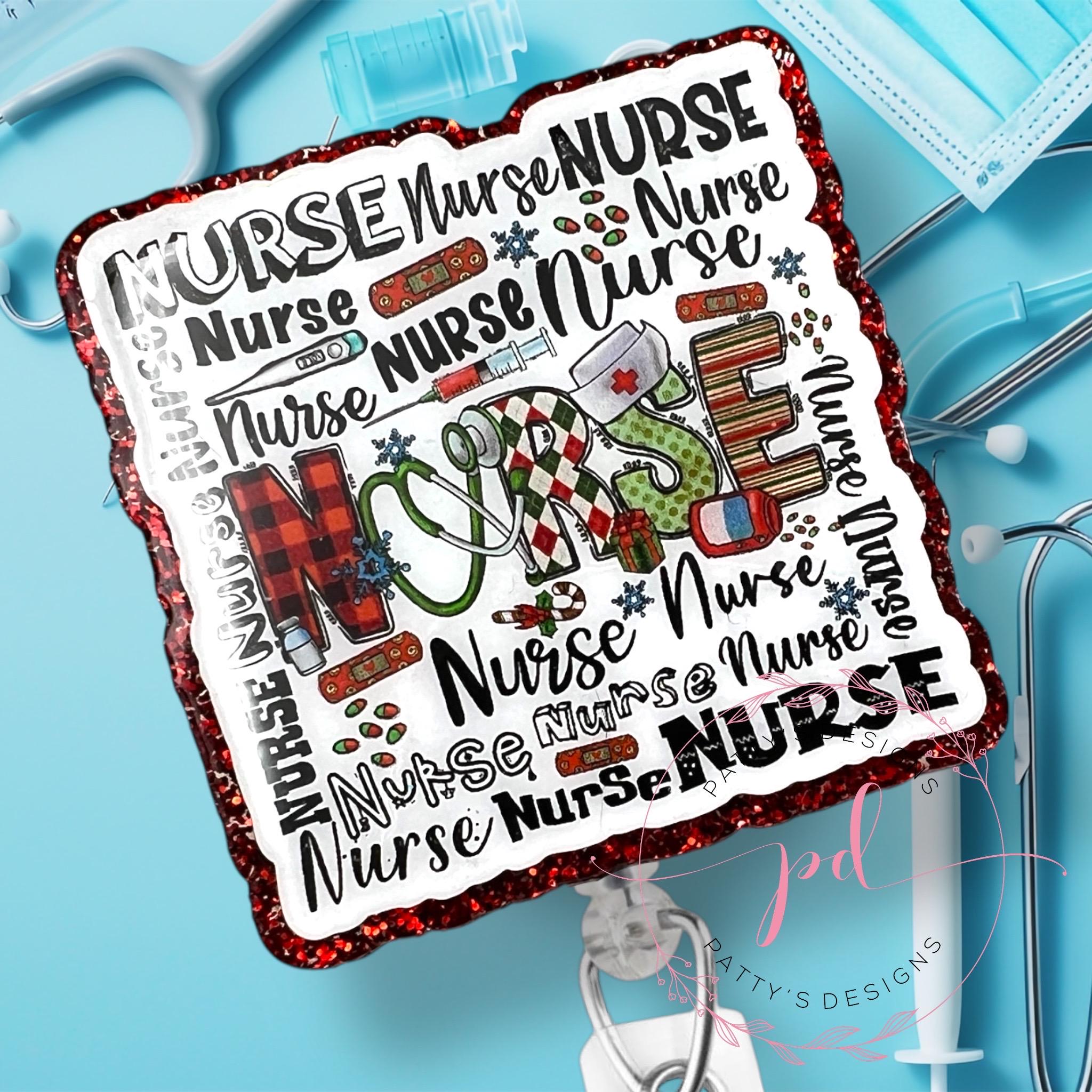 Nurse Badge Reel, Badge Holder