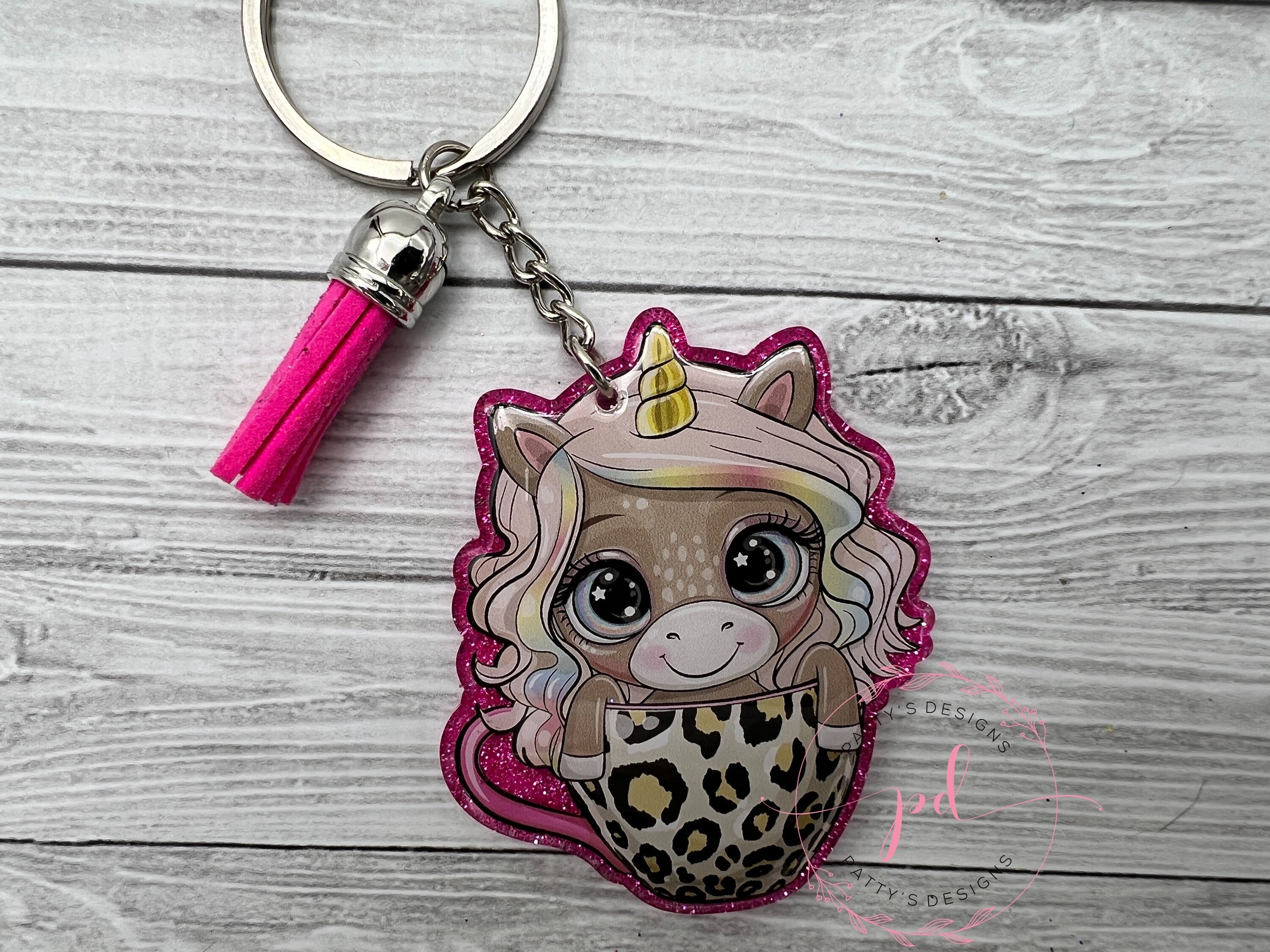Unicorn Keychain