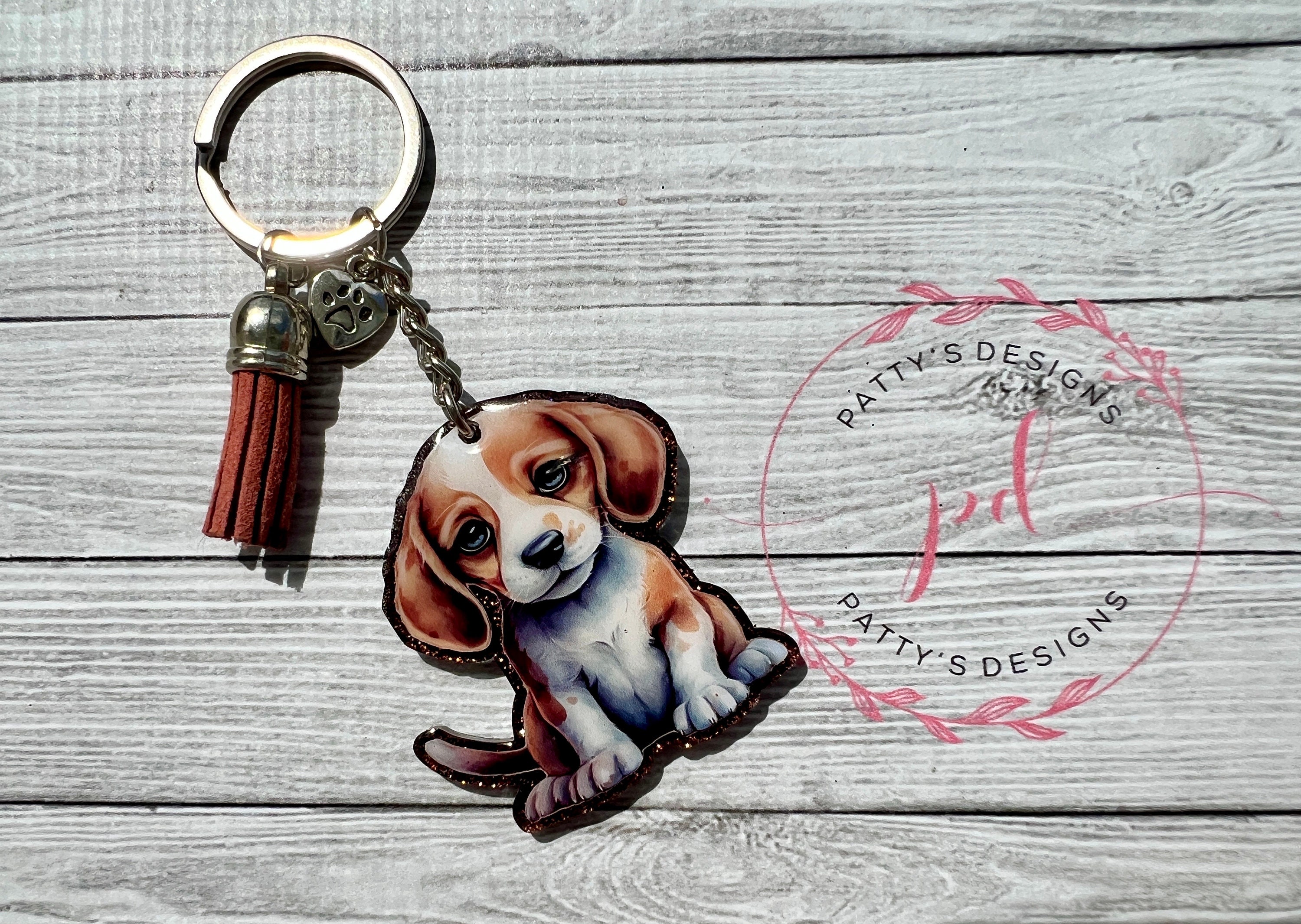 Beagle Keychain
