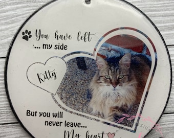Pet Memorial Ornament or Keychain