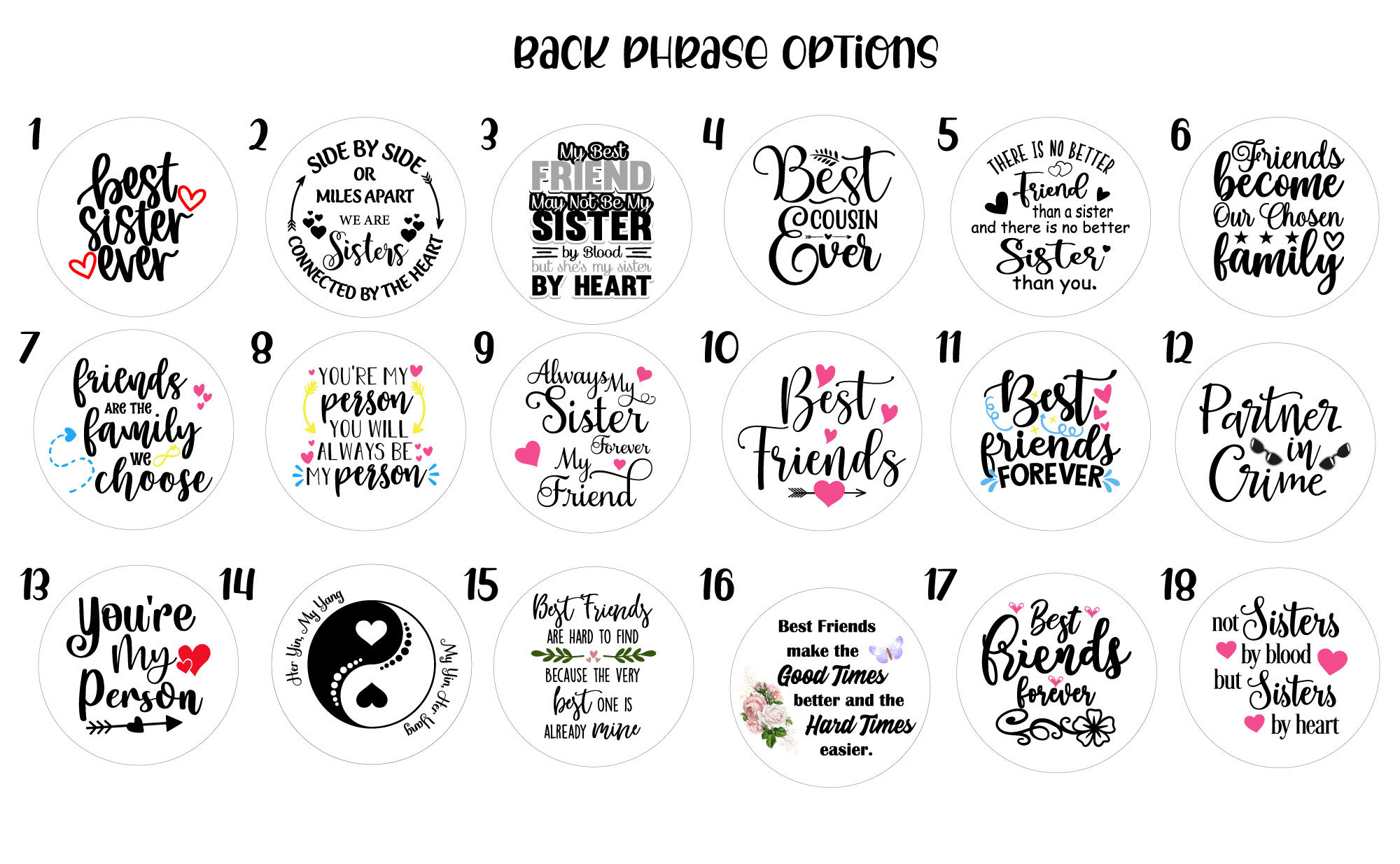 Best Friends Keychain, BFF Keychain, Friends Keychain, Best Friend Gift, Best Friend Gift Personalize - Thumbnail 6