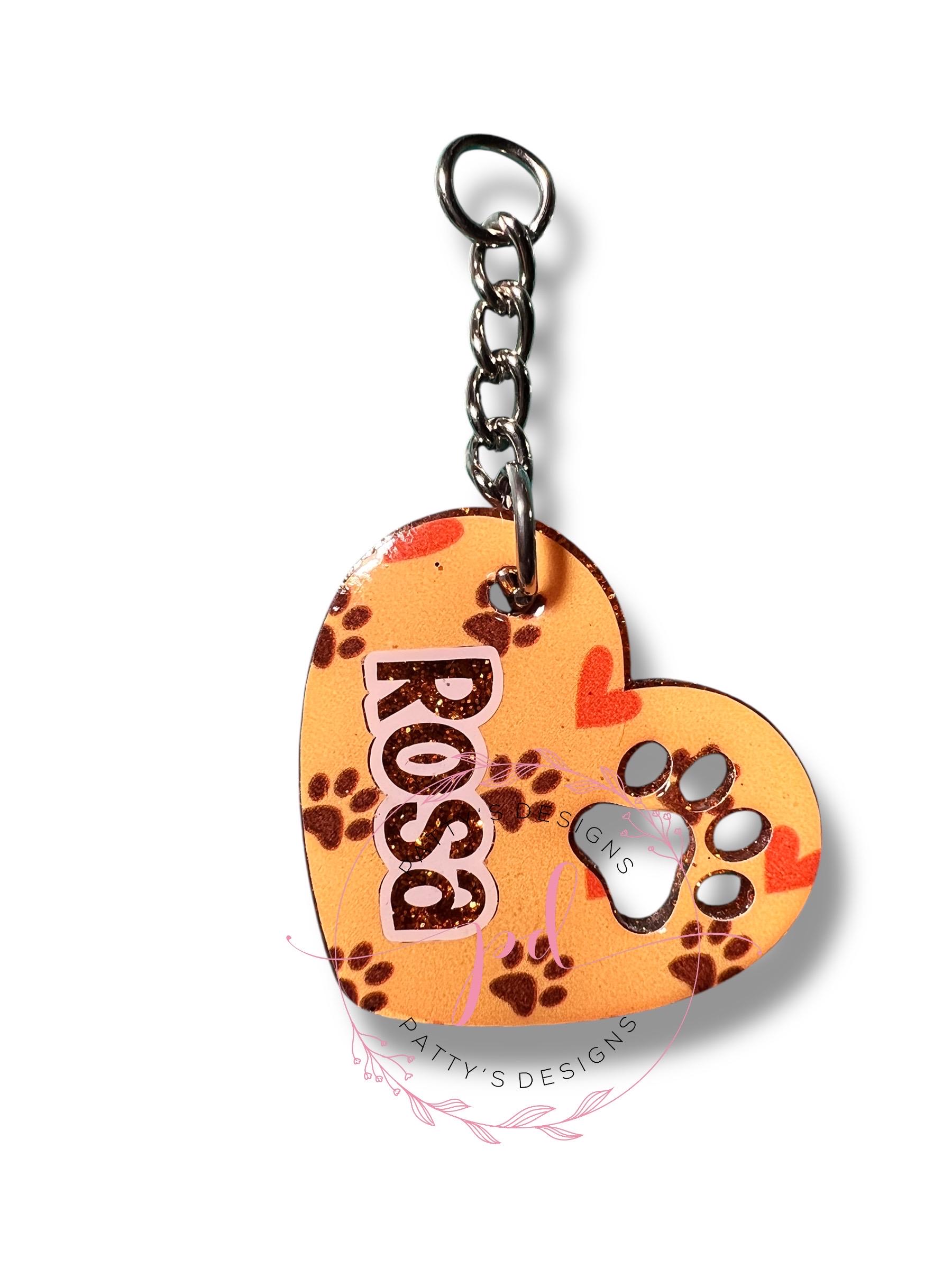 Jack Russell Dog Personalized Keychain or Ornament - Thumbnail 4