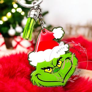 He’s A Mean One Keychain, Christmas