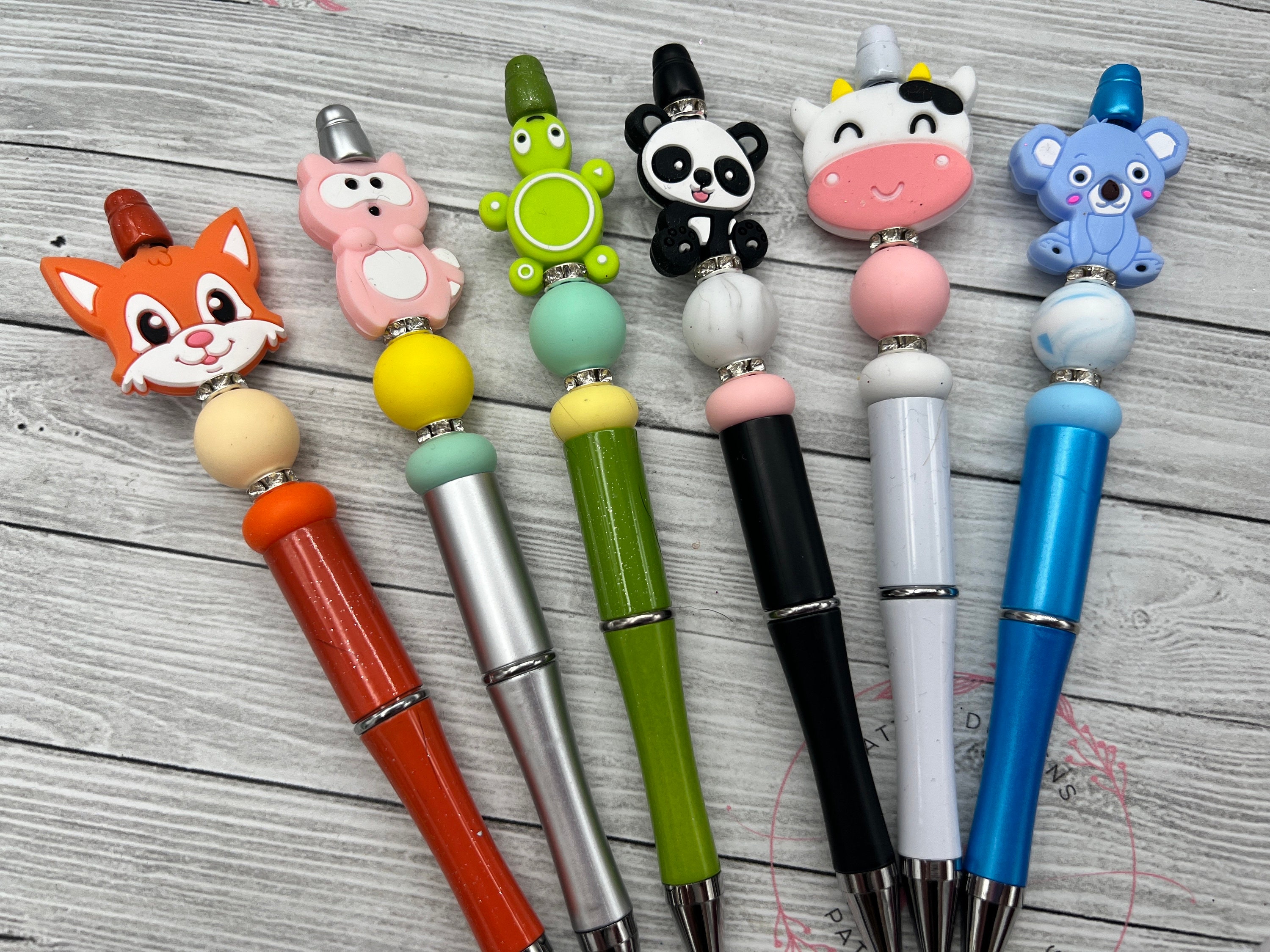 Animal Beaded Pen w/ Ink Refill