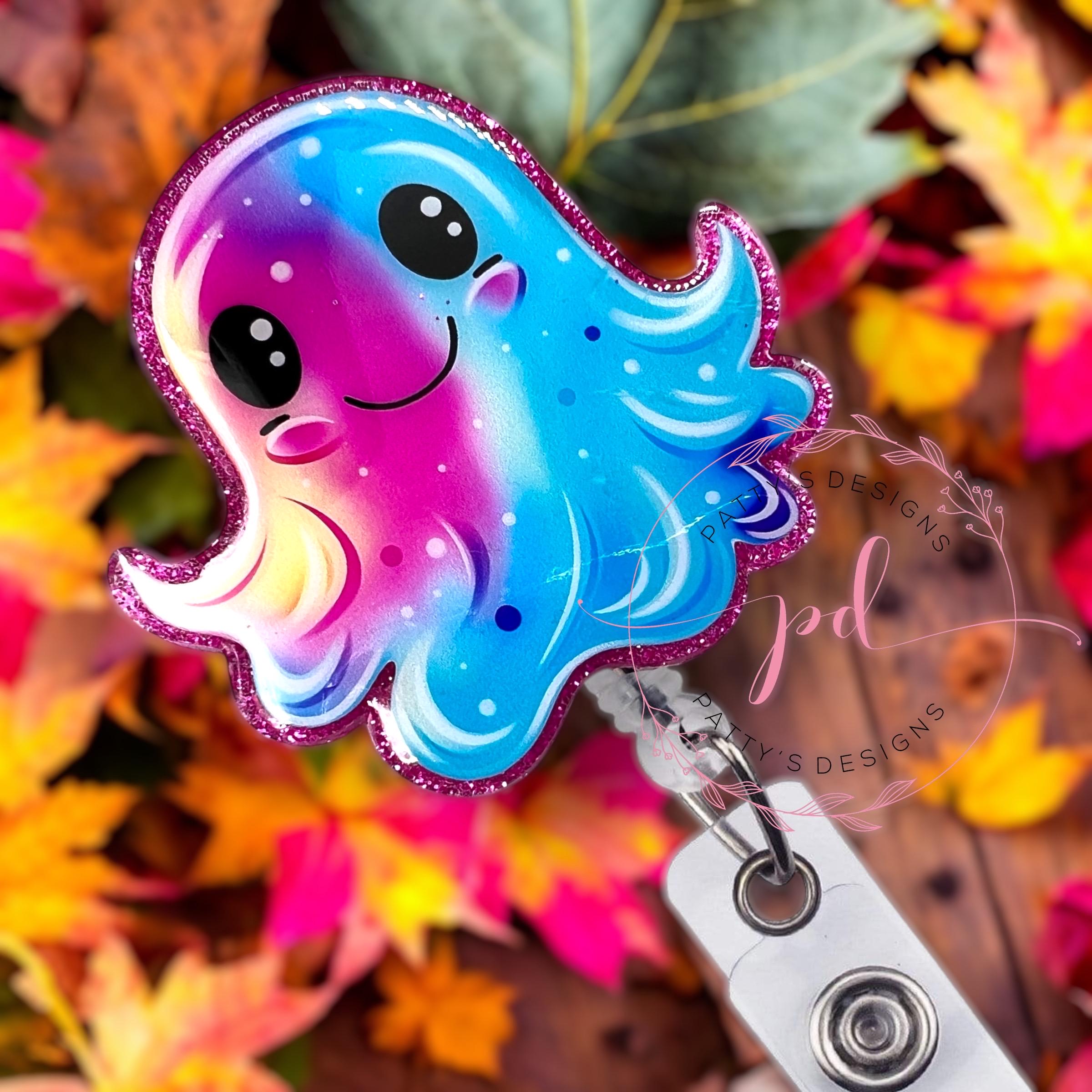 Ghost Badge Reel, Badge Holder, ID Holder