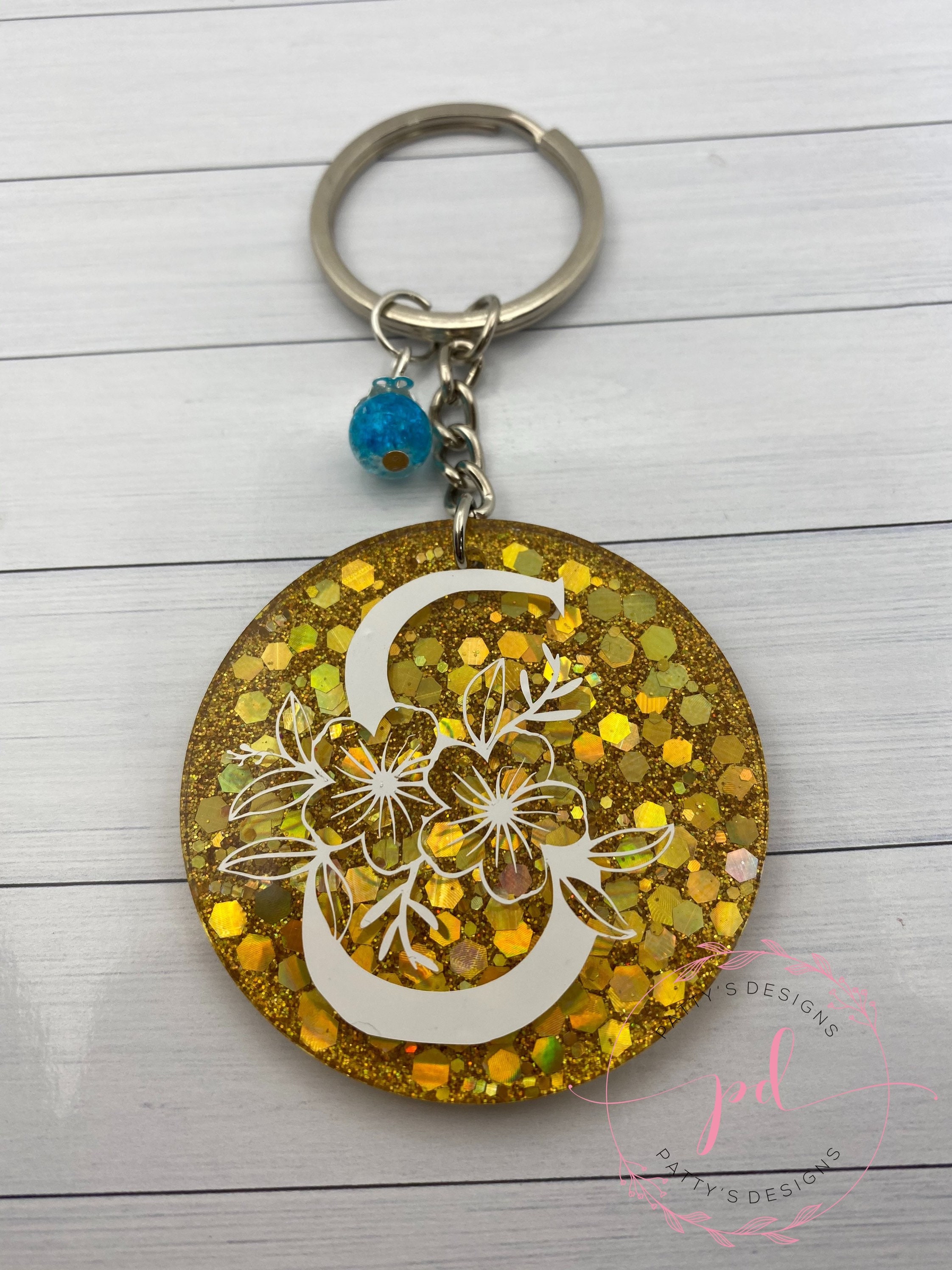 Initial Keychains - Thumbnail 2