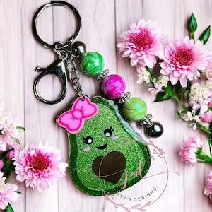 Avocado Keychain