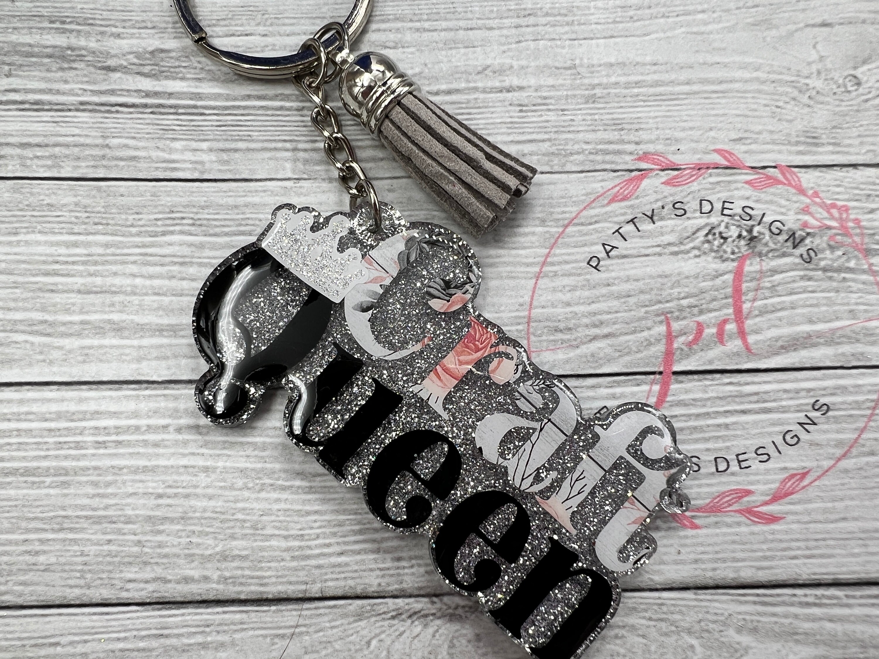 Craft Queen Keychain
