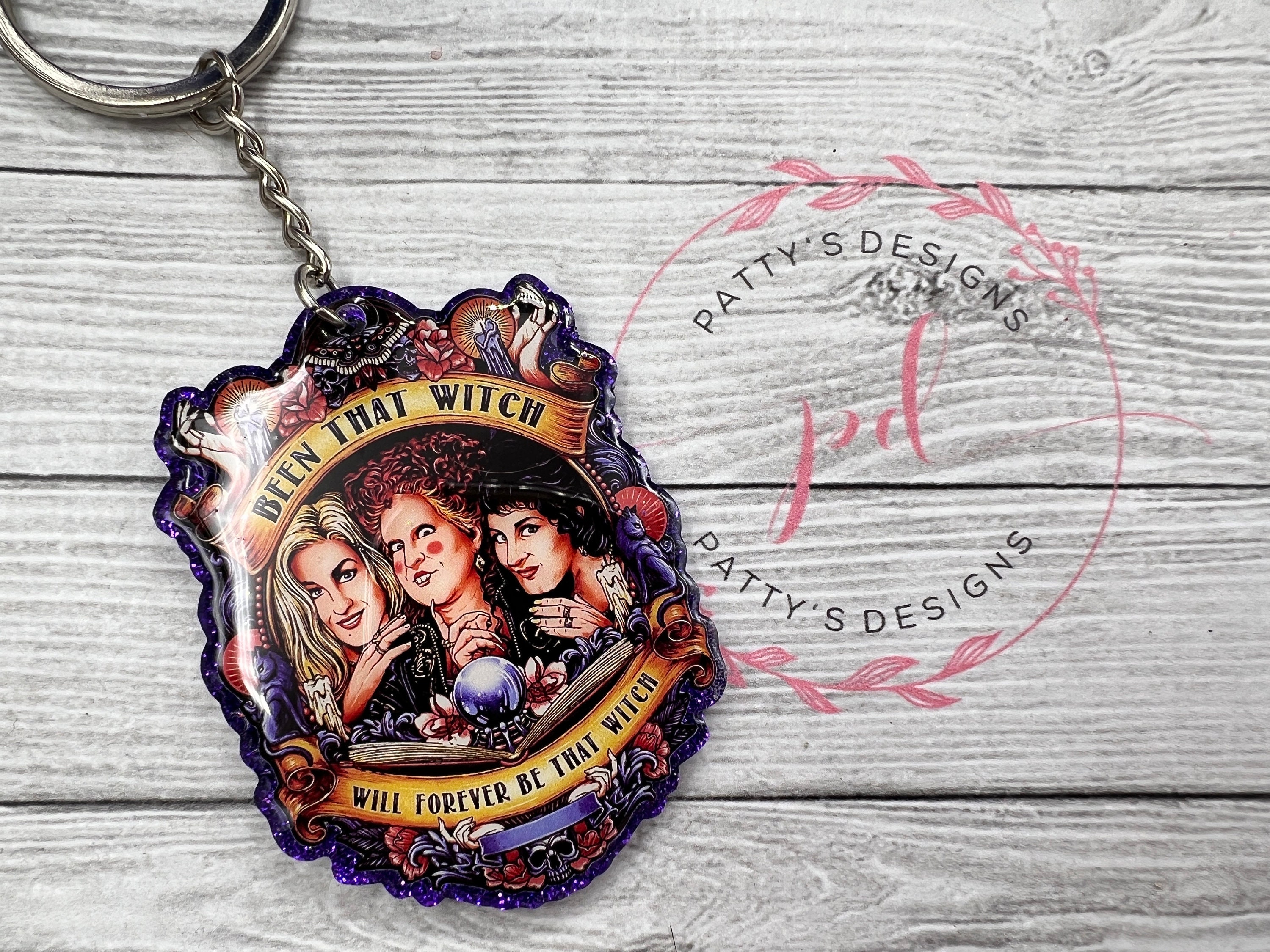 Been That Witch Keychain, Halloween, Fall
