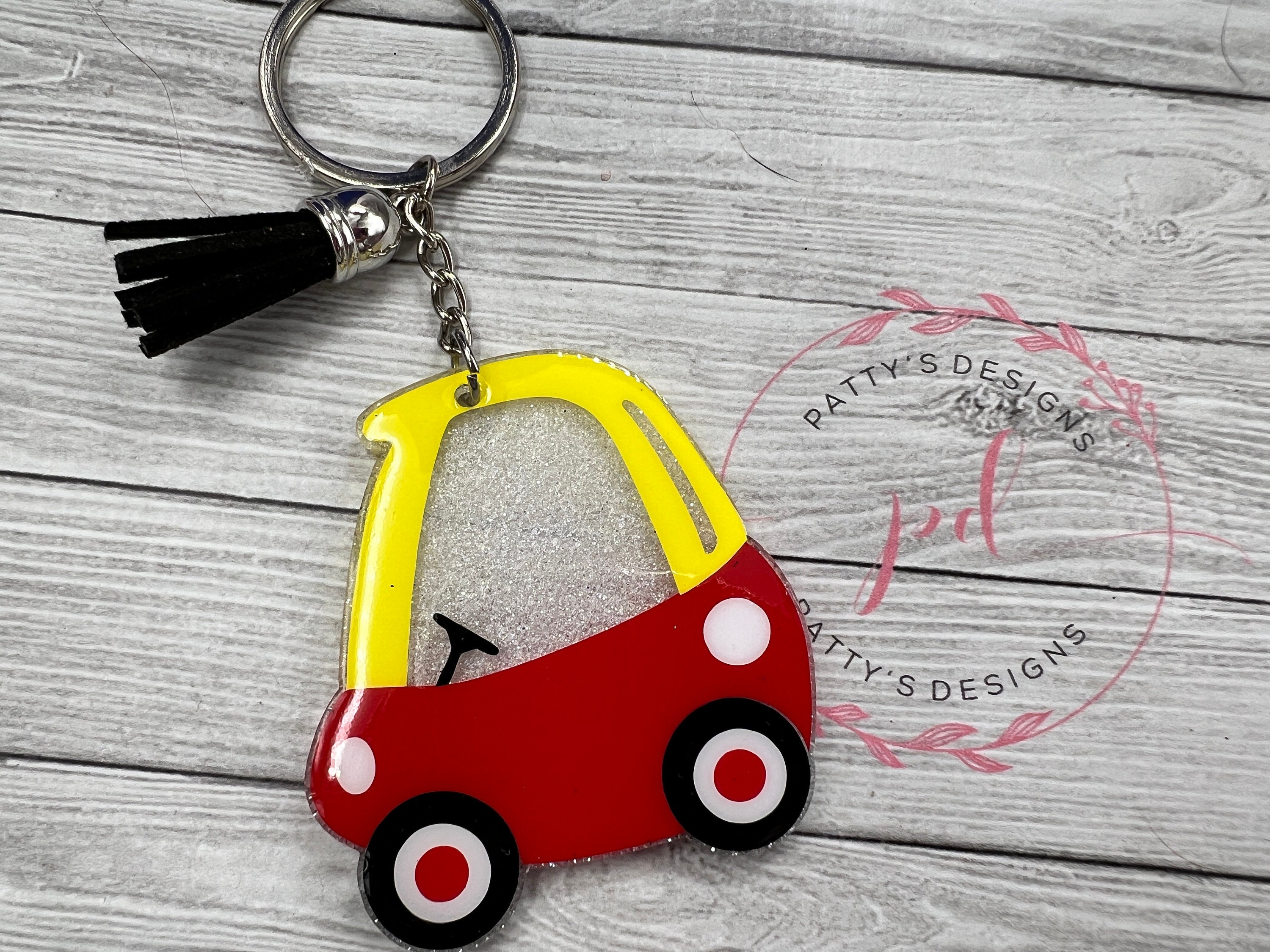 Toy Car Keychain