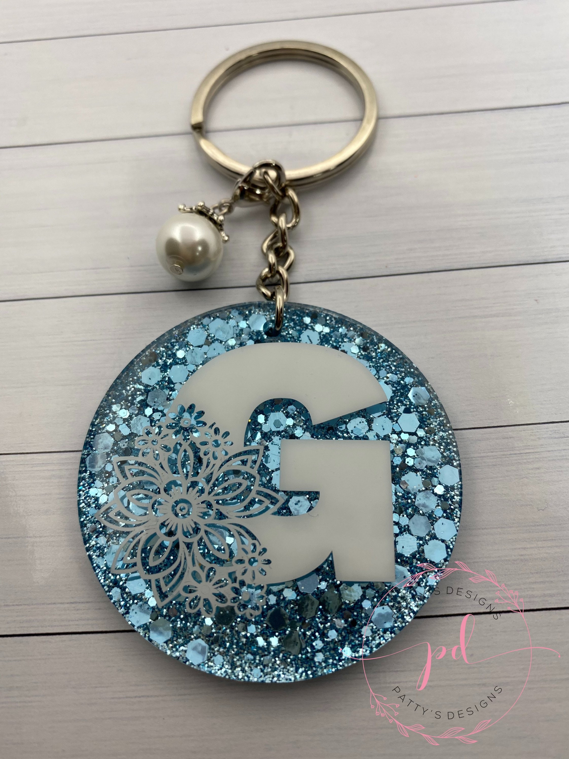 Initial Keychains - Thumbnail 3