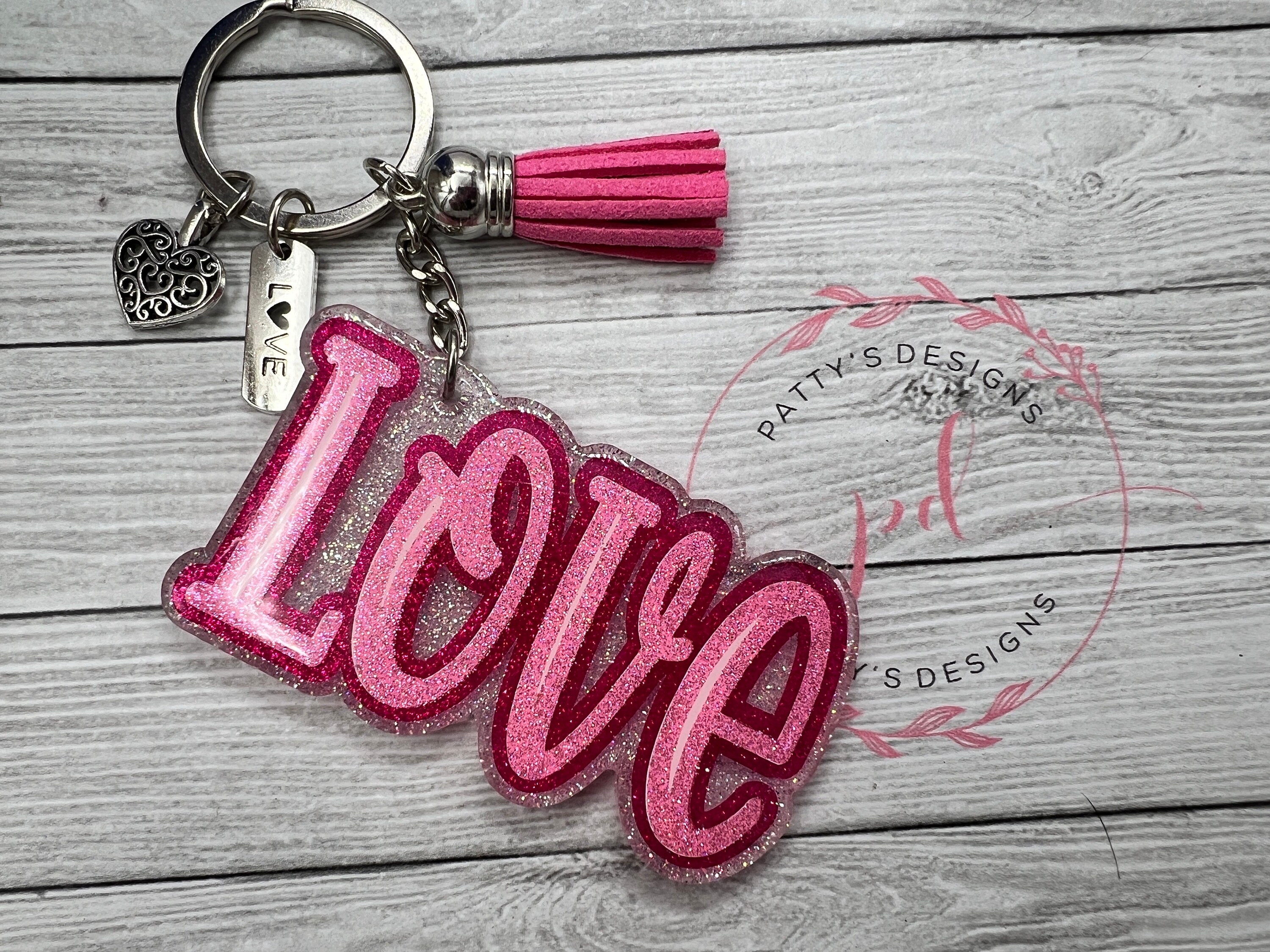 Love Keychain, Valentine, Valentine’s
