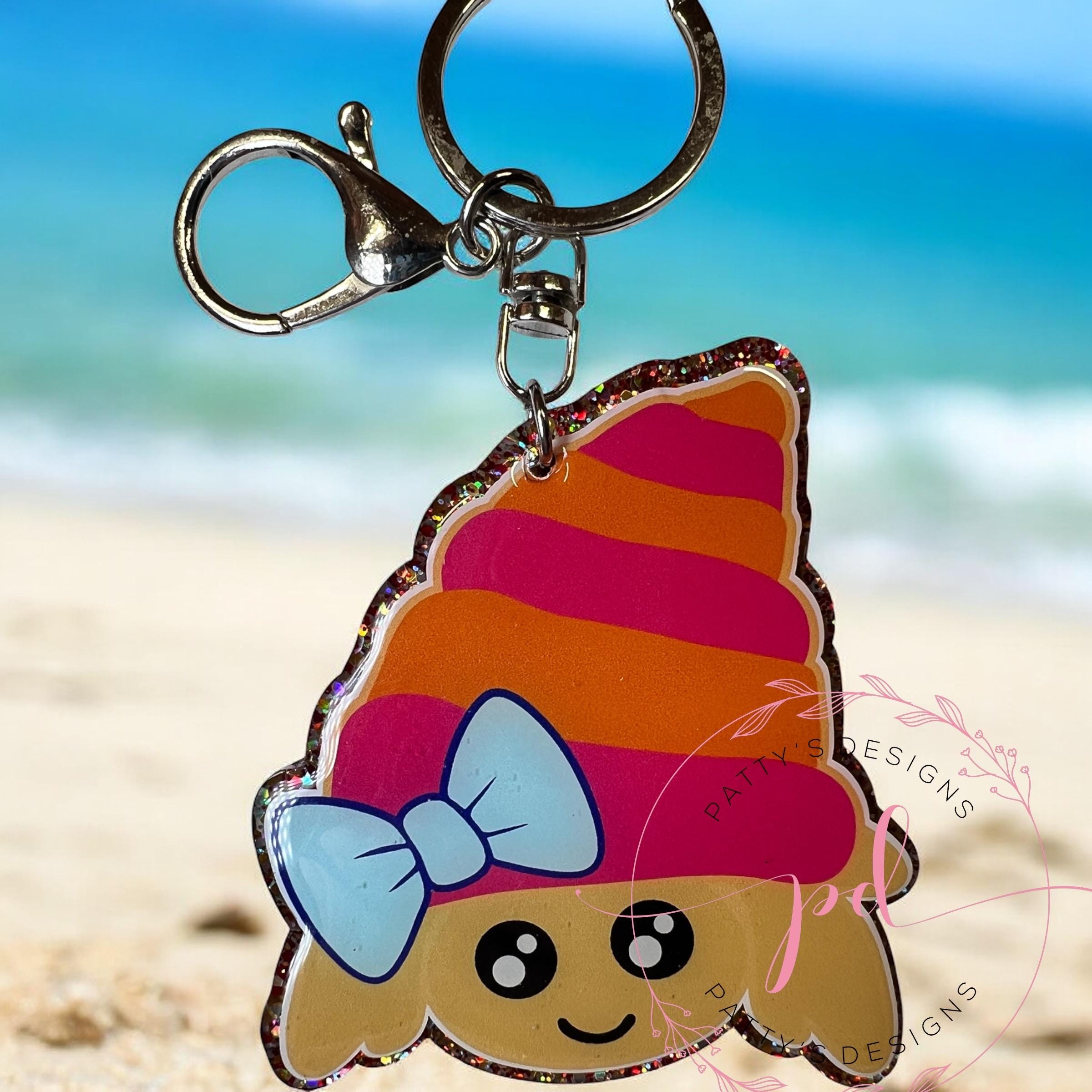 Hermit Crab Keychain