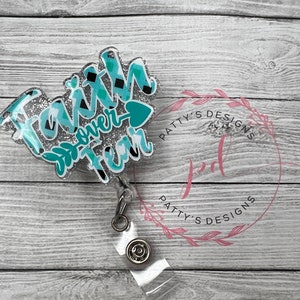 Faith Cross, Easter Badge Reel, Badge Holder, ID Holder