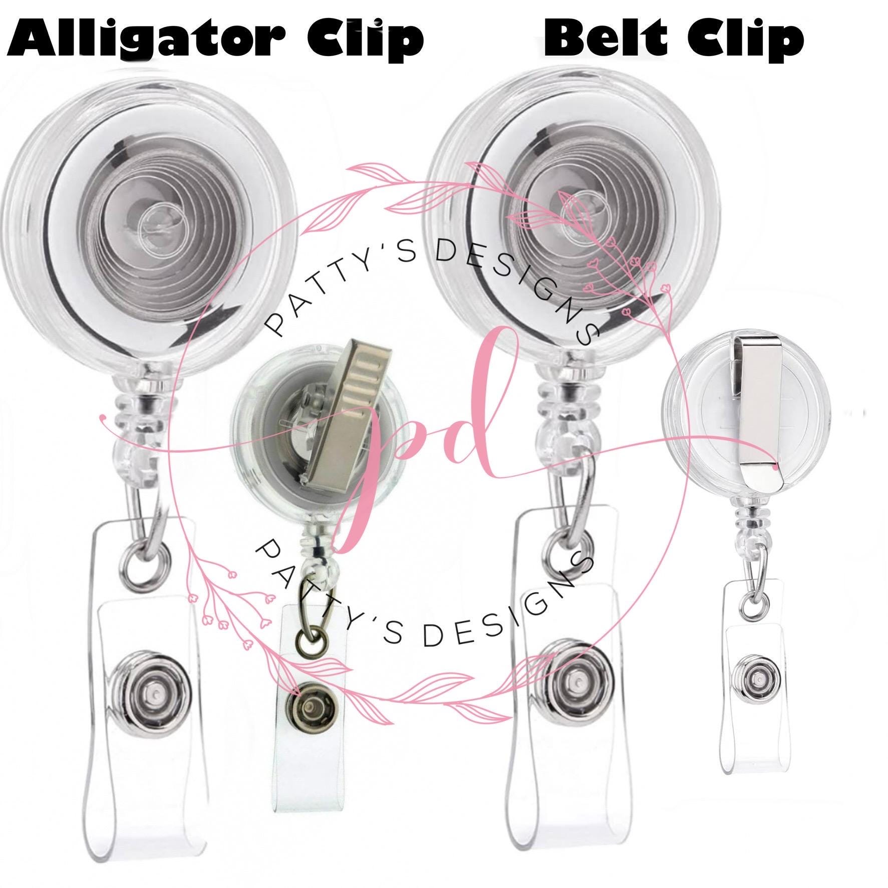 Flip flops Badge Reel, Badge Holder, ID Holder - Thumbnail 2