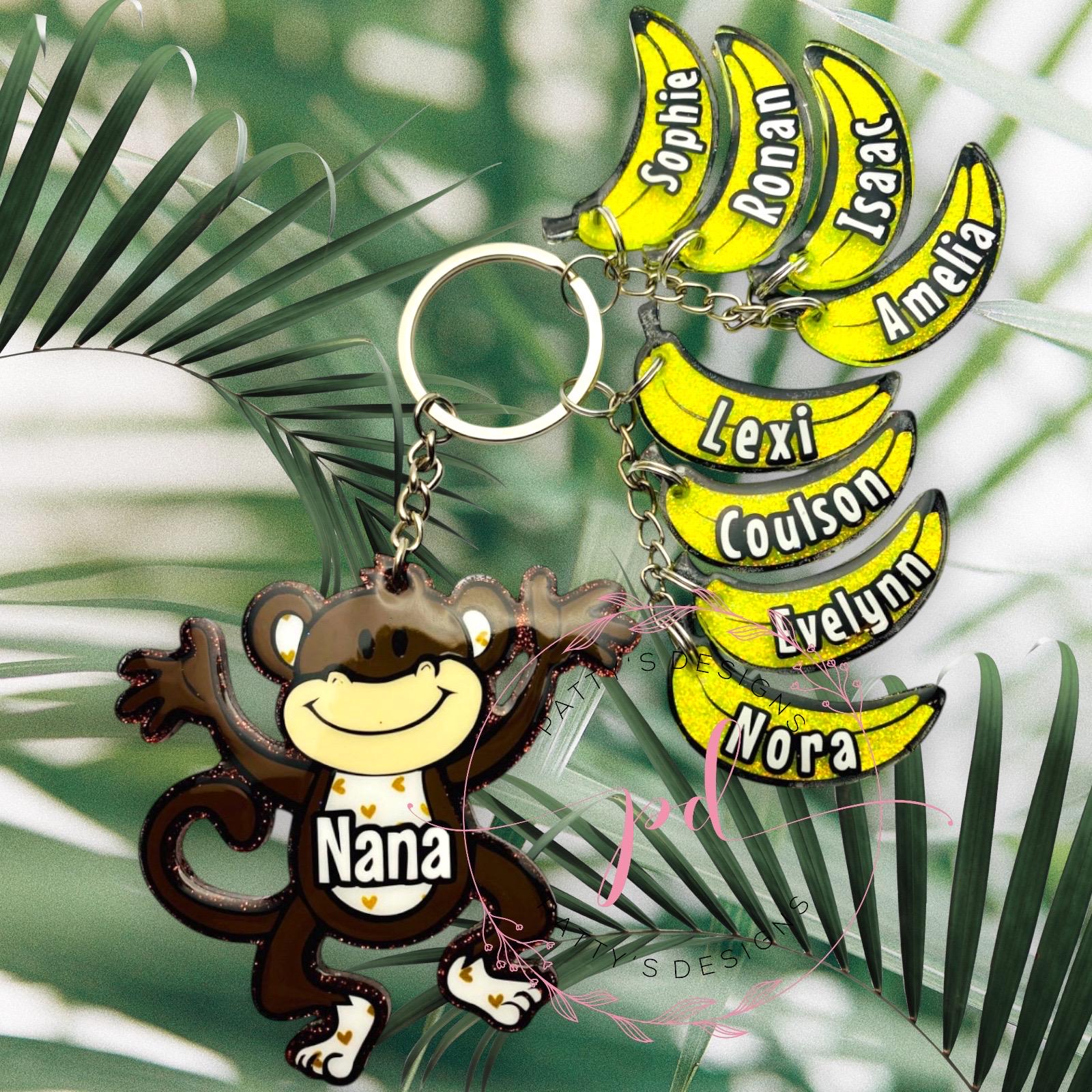 Mama Monkey with Bananas